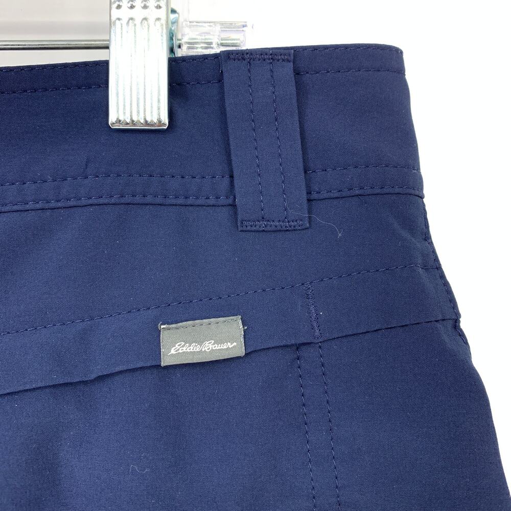 Eddie Bauer Women's Size 10 Activewear Navy Blue Skort Pockets - Picture 3 of 7